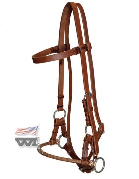 Sidepull Rawhide Nose