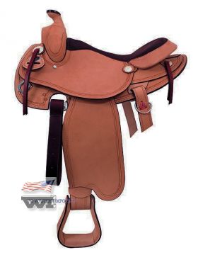 Timber Trail Saddle Chestnut Brown