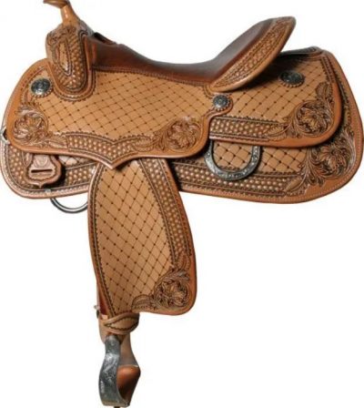 Triple W Platinum Big Butterfly Saddle