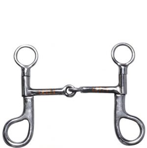 Kankikuolain lyhyet vipuvarret Snaffle Trainingsbit with Short Shank 12,7 cm
