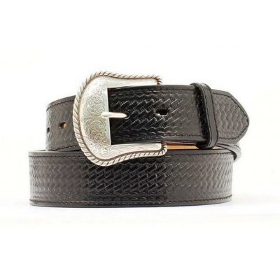 Vyö Nocona Basket Weave Black