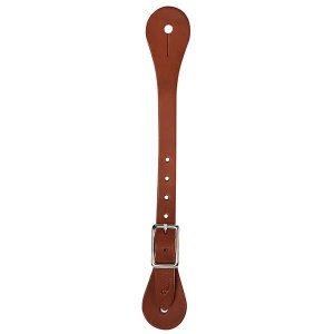 Kannusremmit Latigo Leather Spur Straps Brown