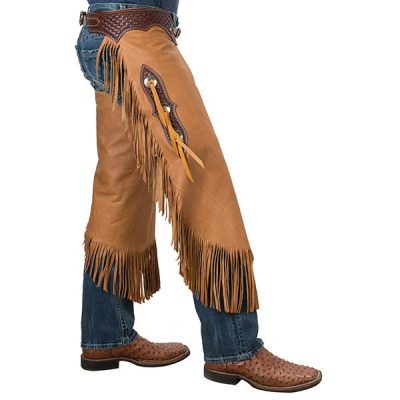 Chinks Weaver Vintage Cowboy with Basketweave Yoke Set
