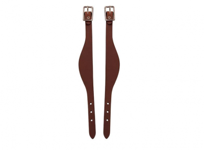 Jalustinhihnan remmi Weaver Bridle Leather Fender Hobbles, Flared