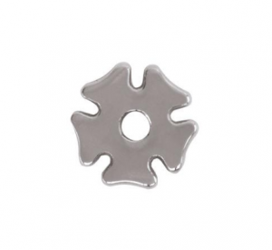 Rissa Rowel Stainless Steel Clover Leaf 7/8"