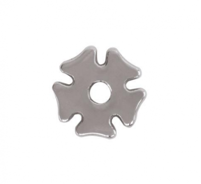 Rissa Rowel Stainless Steel Clover Leaf 7/8"