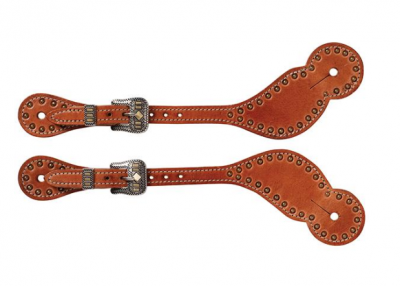 Kannusremmit Weaver Diamond Bar Spur Straps, regular