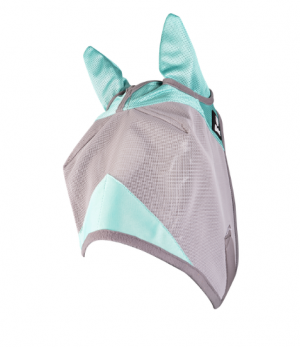 Hyönteismaski Fly Mask Cashel Crusader Designer with Ears, Mint