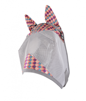 Hyönteismaski Fly Mask Cashel Crusader Designer with Ears, Palms