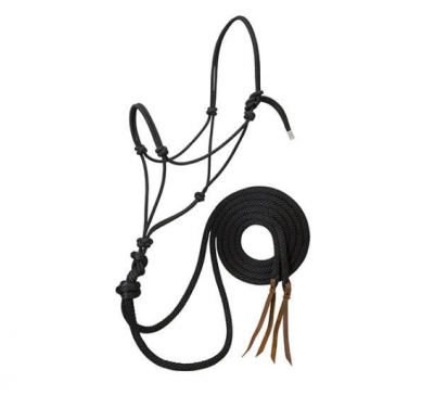 Naruriimusetti Weaver Silvertip Loping Rope Halter with Reins