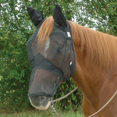 Cashel Quiet Ride Fly Mask Long Nose with Ears