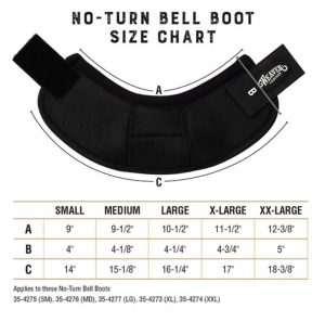 Weaver Kaviosuojat Ballistic No-Turn Bell Boots - Image 2