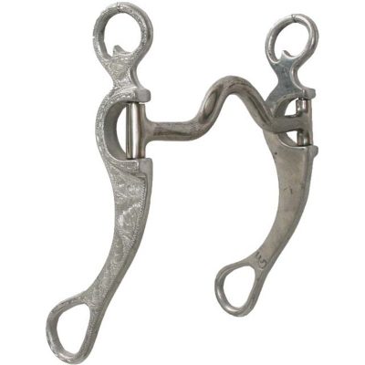 Low Port Bit Alu w/Engraved Shanks
