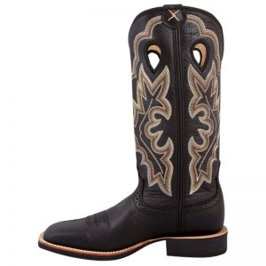 Twisted X Women's Ruff Stock Boot Black