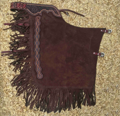 Chinks Cattleman's Brown Suede