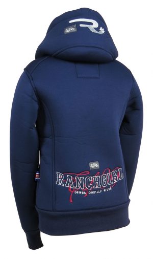 Ranchgirl Thermo Hooded Jacket Rachel Navy takki
