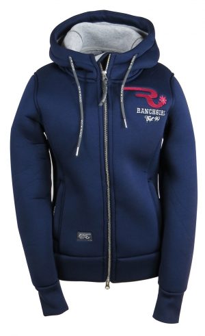 Ranchgirl Thermo Hooded Jacket Rachel Navy takki