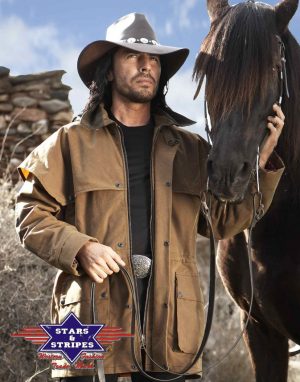 Stars & Stripes mens Jacket Stampede öljykangastakki