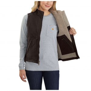 Carhartt Women's Sherpa Lined Mock Neck Vest liivi