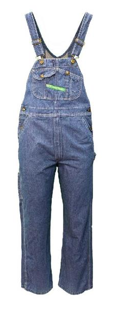 Farkkuhaalarit Key Denim Bib Overall Washed