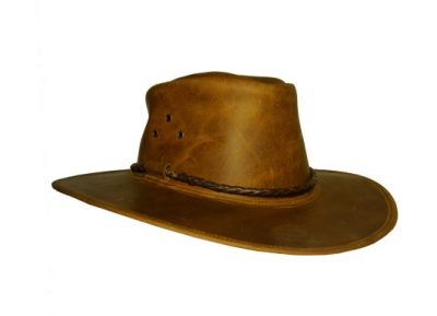 Nahkahattu Bushfire Leather Hat Waneroo