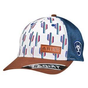 Cap Ariat Cactus Blue, Ladies lippalakki