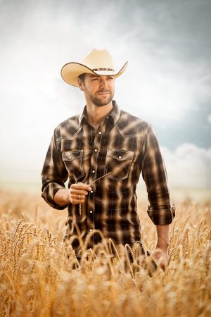 Stars & Stripes Westernpaita Mens Tanner