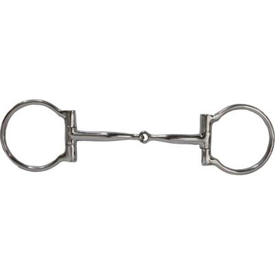 Pony Bit Snaffle D-Ring nivelkuolain 11,5 cm
