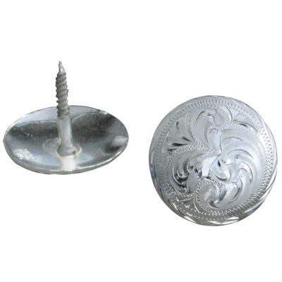 Concho Silver Wood Screw concho ruuvi satulaan