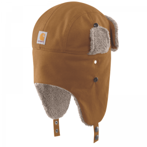 Talvihattu Carhartt Rain Defender Canvas Trapper Hat