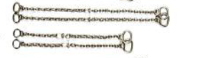 Rein Chains w/mid swivel