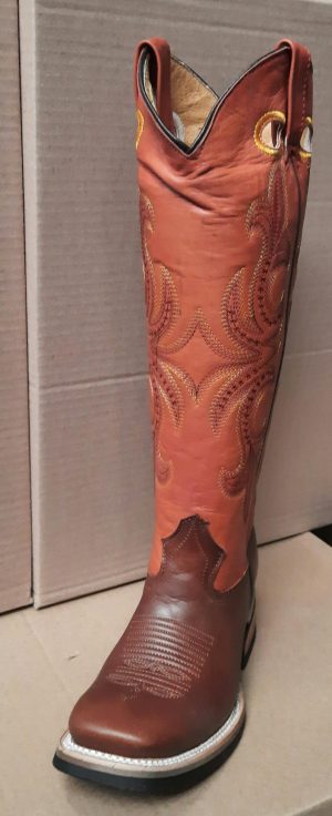 Bull's Eye Boots Extra high shaft, cognac