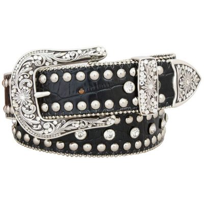 Vyö Black with Rhinestones