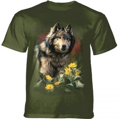 The Mountain T-Shirt Wild Spirit Wolf T-paita