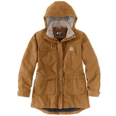 Carhartt Women's Loose Fit Duck Coat takki