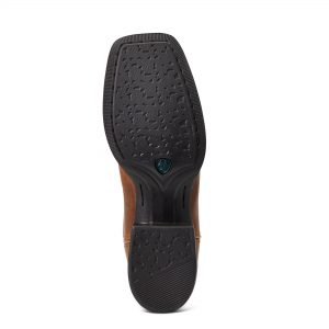Ariat Women's Round Up WST Pearl Brown Metallic Leopard
