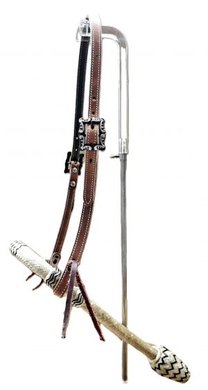 Kiinnityshihna & bosal Buckaroo Braiding