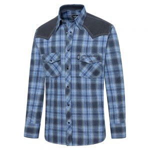 Stars & Stripes Westernpaita Men's Hank Blue