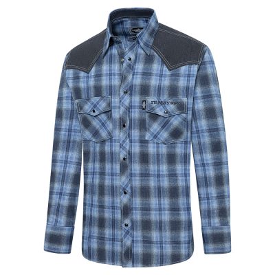 Stars & Stripes Westernpaita Men's Hank Blue