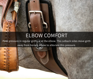 Total Saddle Fit Shoulder Relief Cinch satulavyö - Image 11