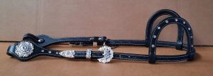 Kahden korvan suitset GVR Rhinestones