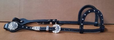 Kahden korvan suitset GVR Rhinestones