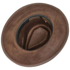 Nahkahattu Stetson Buffalo Leather Western Hat
