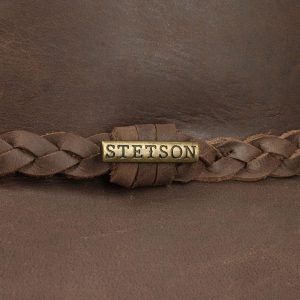 Nahkahattu Stetson Buffalo Leather Western Hat