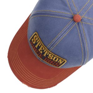 Cap Stetson Baseball Vintage Distressed Peak lippalakki