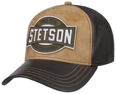 Cap Stetson TC Since 1865 Leather lippalakki