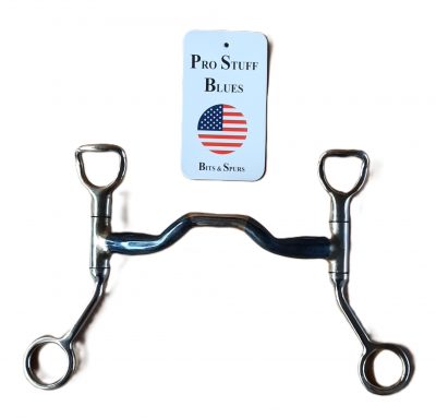 Low Port Bit Blue Stainless Steel 12,7 cm