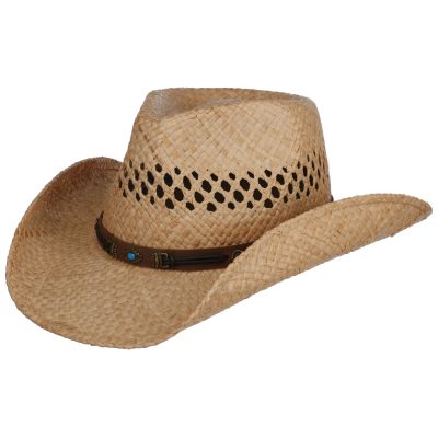 Olkihattu Stetson Western Raffia