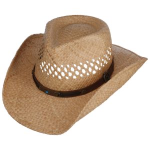 Olkihattu Stetson Western Raffia