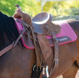 Weaver Synergy Contoured Steam Pressed 100% Merino Wool Felt Saddle Pad 3/4"